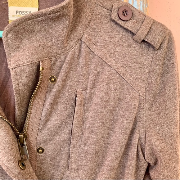 Fossil Brown Jacket Medium - Picture 7 of 15